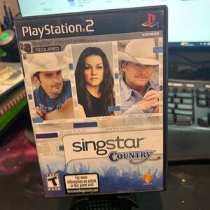 PS2 Original - Singstar Country - Complete CIB